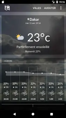 Senegal Weather android App screenshot 3